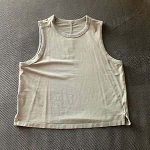Lululemon Classic-Fit Cotton-Blend Tank Top.